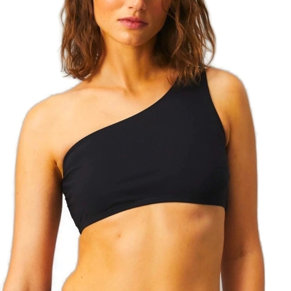 Tory Burch One-Shoulder Bikini Top